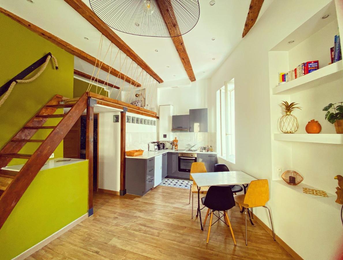 Appartement Joli loft dans le centre de Marseille Extérieur photo