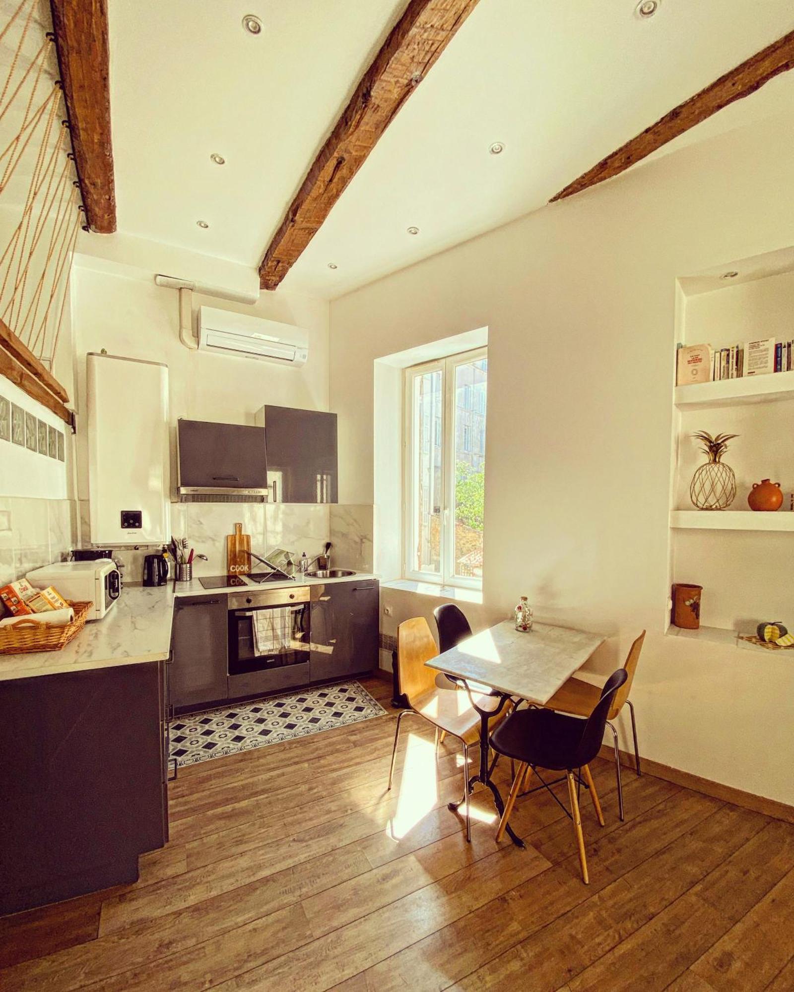 Appartement Joli loft dans le centre de Marseille Extérieur photo